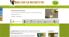 Desktop Screenshot of basiloliveoil.com